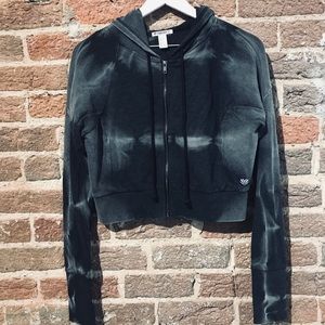 Cropped Tie-Dye Jacket